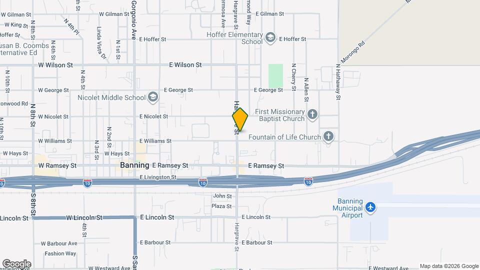 220 N Hargrave St, Unit 1 Mapa y Detalles de la Ubicación