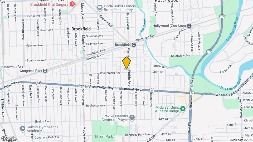 8900 Windemere Ave Map and Location Details