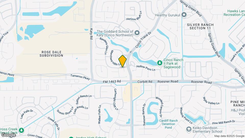 3302 Indigo Acres Ct Map and Location Details