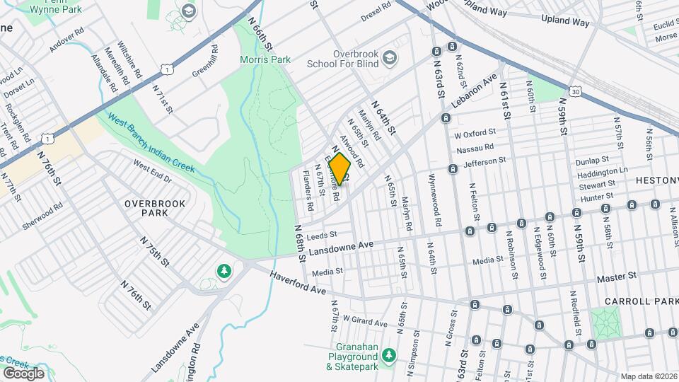 929 Edgemore Rd Map and Location Details