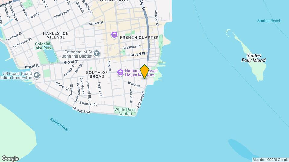 45 E Bay St Map and Location Details