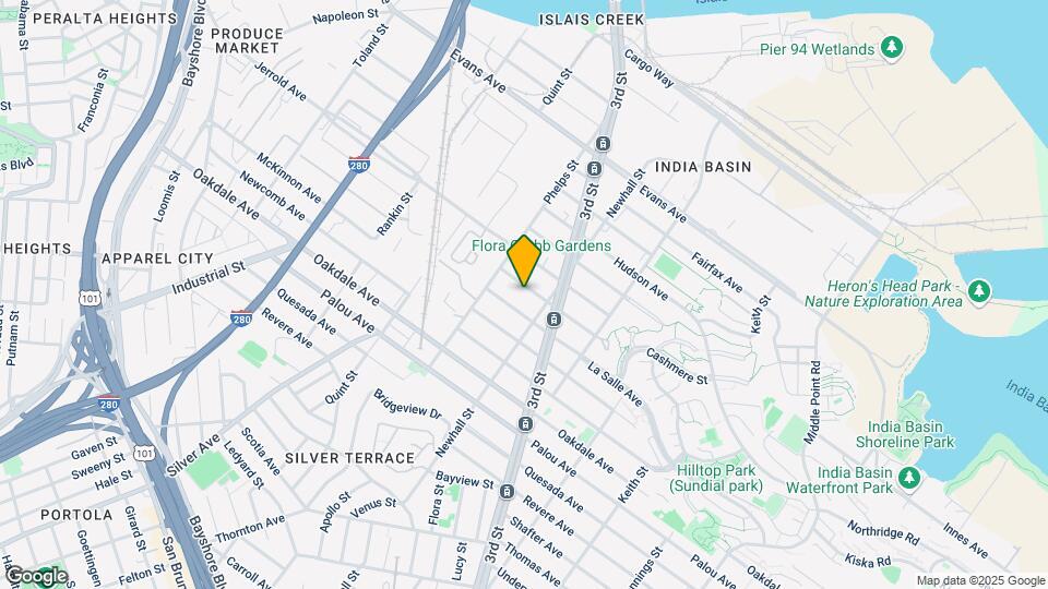 1639 Kirkwood Ave Mapa y Detalles de la Ubicación