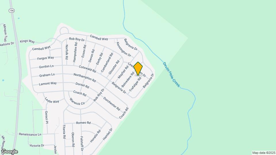 810 Trafalgar Rd Map and Location Details