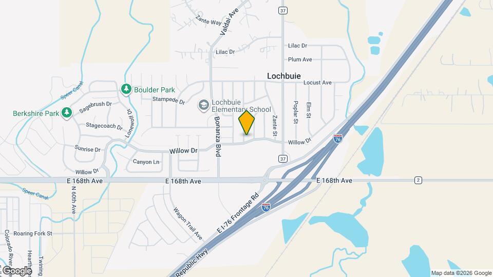 100 Wenatchee St Map and Location Details