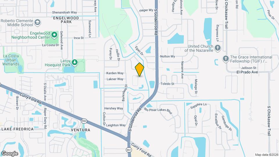 2042 Garwood Dr Mapa y Detalles de la Ubicación