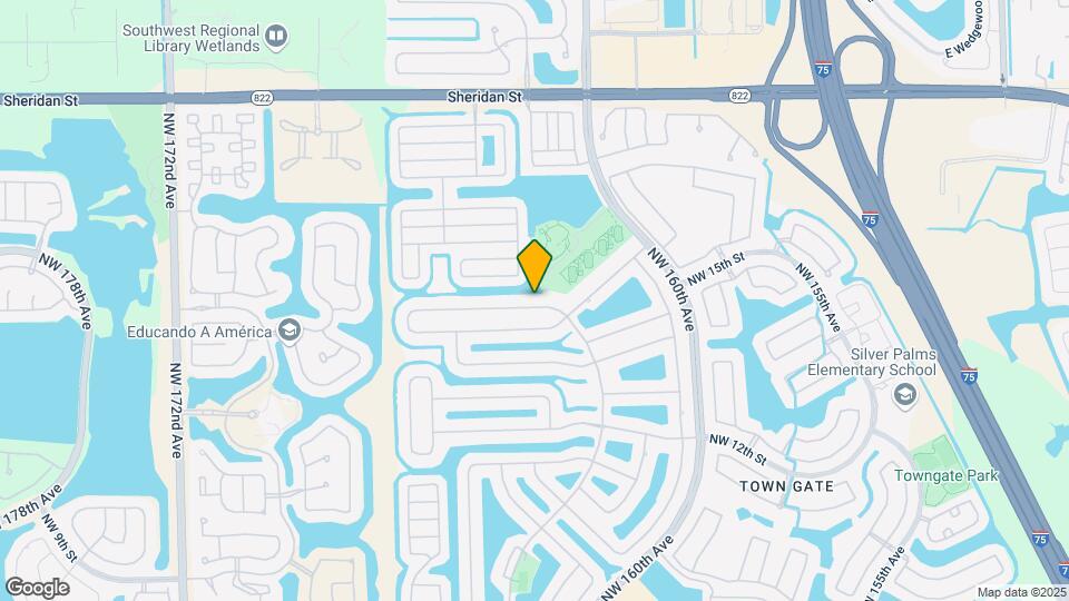 16373 NW 16th St Map and Location Details