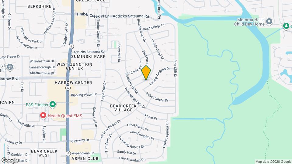 15815 Boulder Oaks Dr Map and Location Details