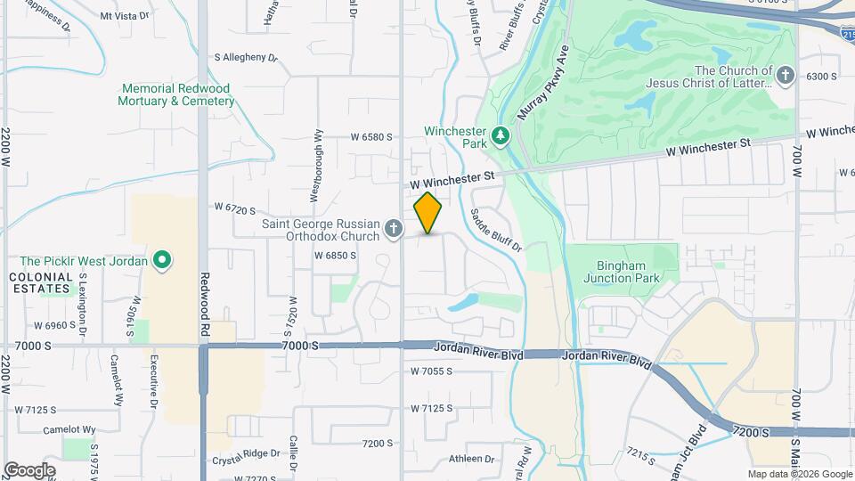 6831 Dairy Hill Ct Map and Location Details