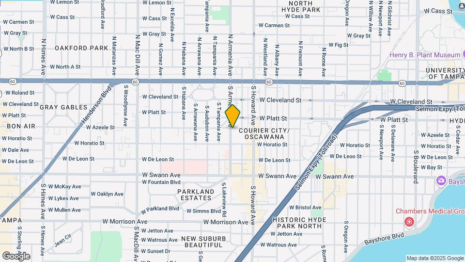 402 S Armenia Ave Map and Location Details