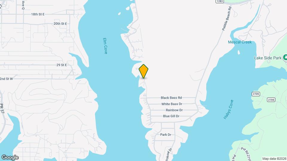 1923 Pebble Beach Rd Mapa y Detalles de la Ubicación