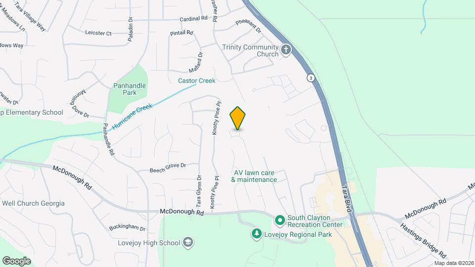 11011 Highridge Ct Mapa y Detalles de la Ubicación