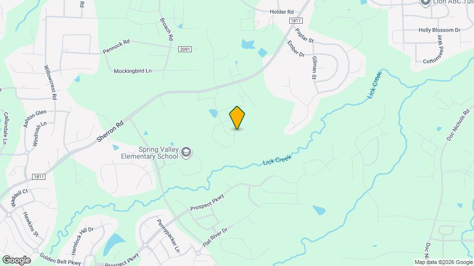 1102 Constellation Cir Map and Location Details