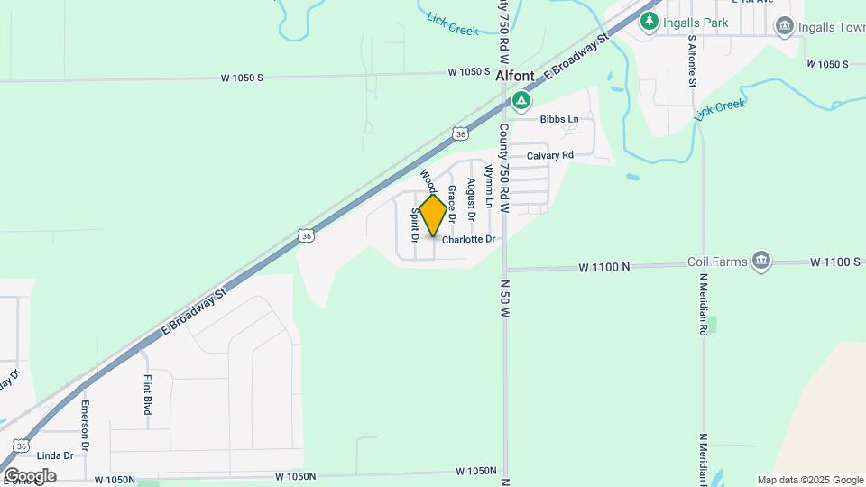 10921 Woods Dr Map and Location Details