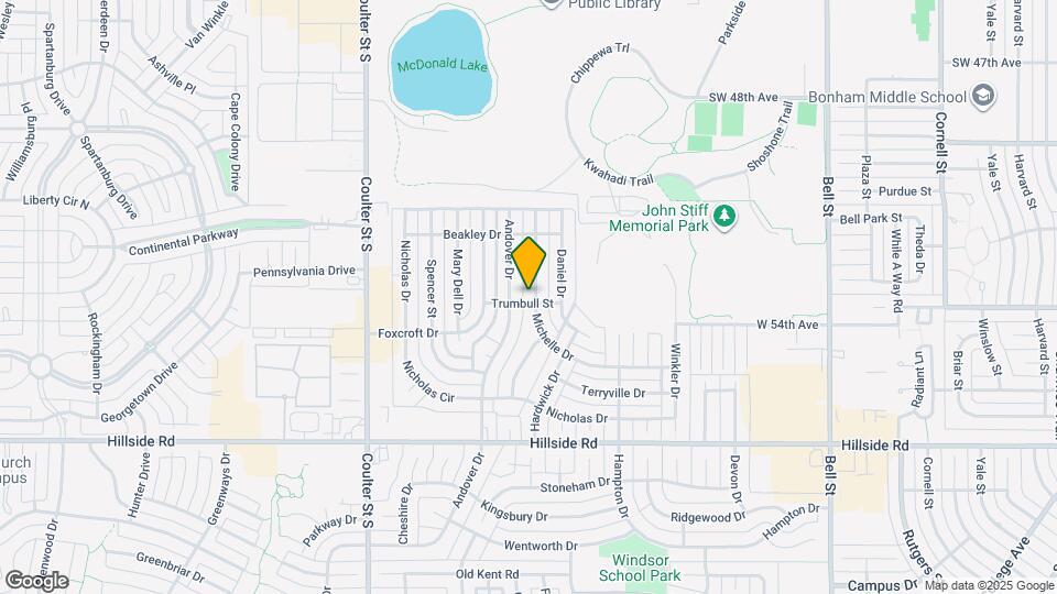 6801 Michelle Dr Map and Location Details