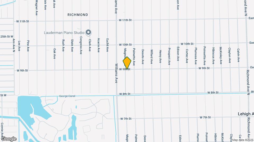 907 W 9th St Map and Location Details