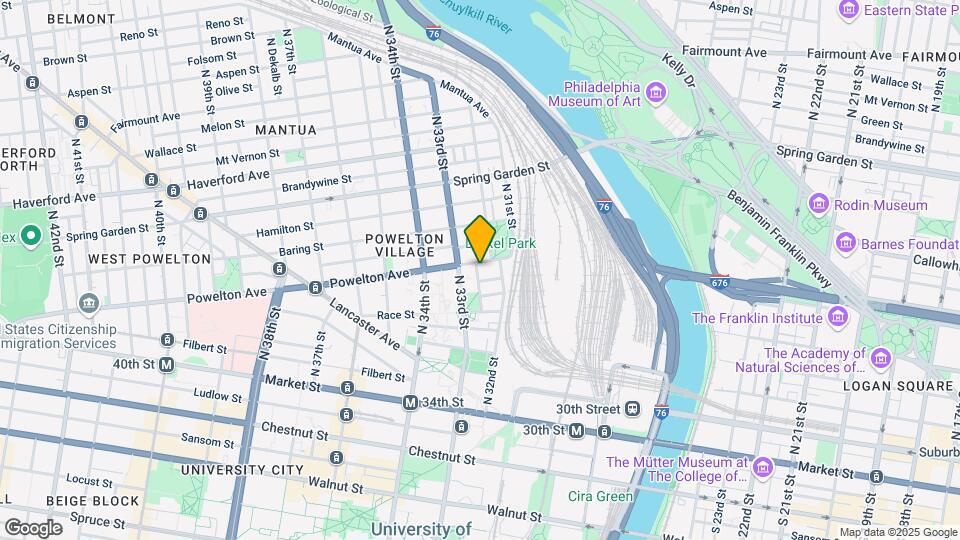 3226 Powelton Ave Map and Location Details