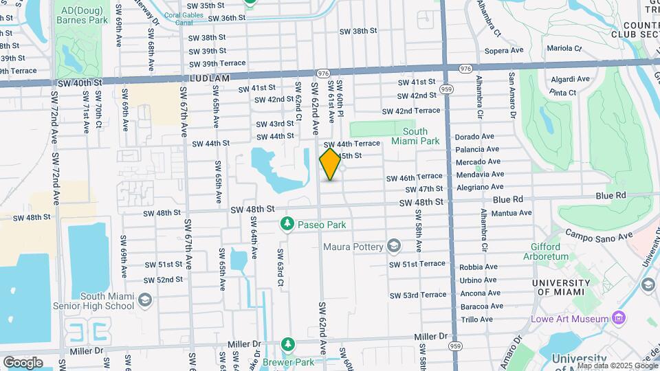 6116 SW 46th Terrace Map and Location Details