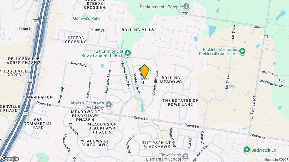 2601 Sixpence Ln Map and Location Details