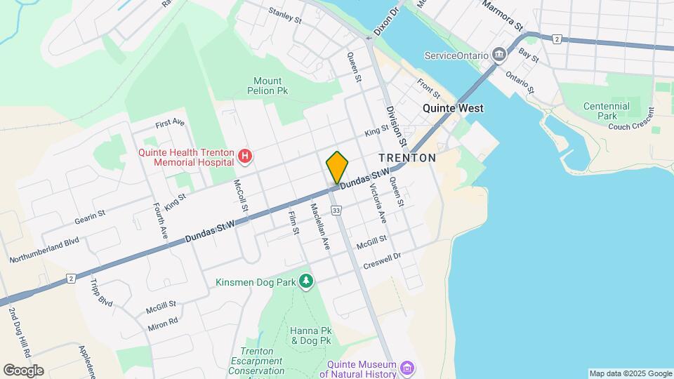 211 Dundas St W Map and Location Details