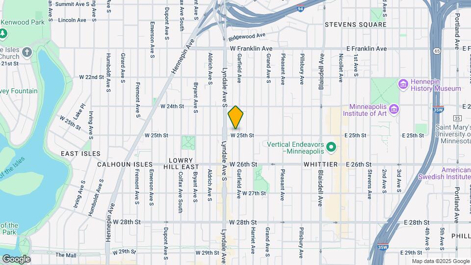 2452 Garfield Ave Map and Location Details