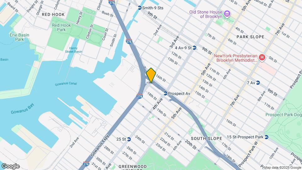 133 17th St Map and Location Details