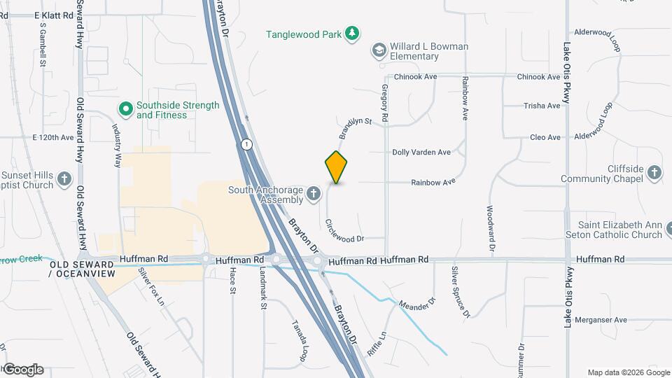 1681 Circlewood Dr Map and Location Details