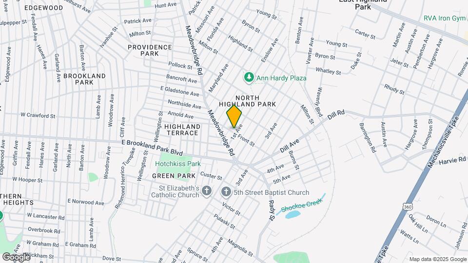 3100 1st Ave Map and Location Details