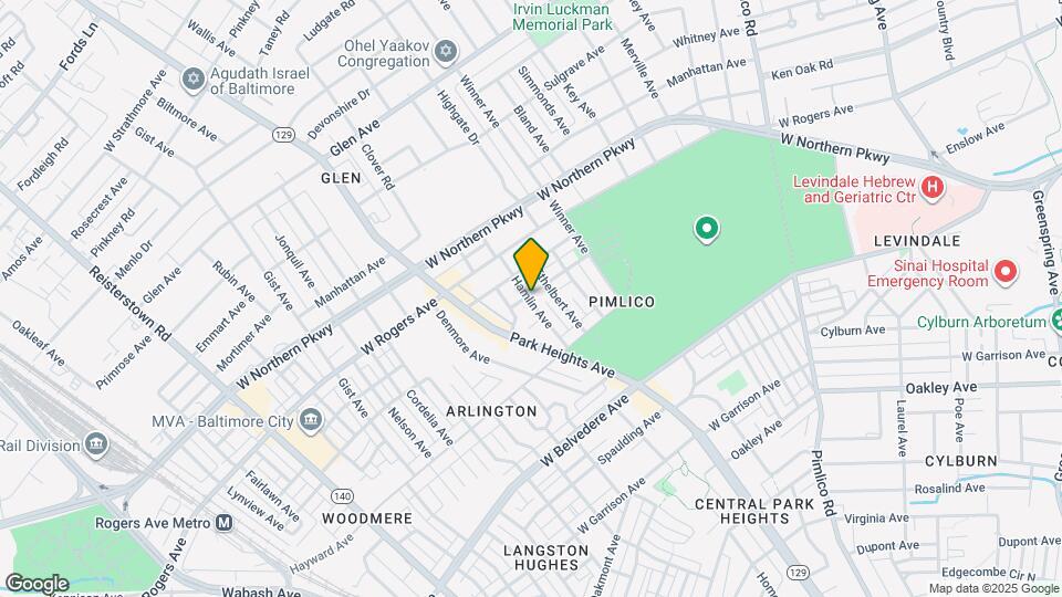 3347 Avondale Ave Map and Location Details