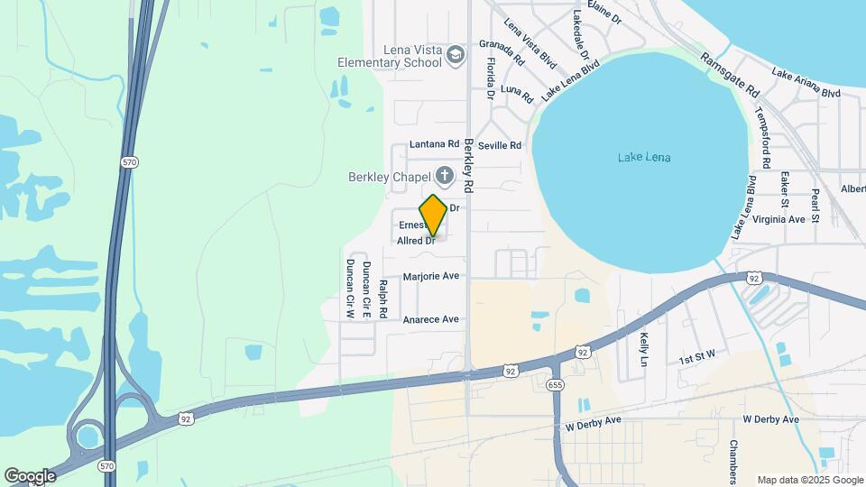 3012 Allred Dr Map and Location Details
