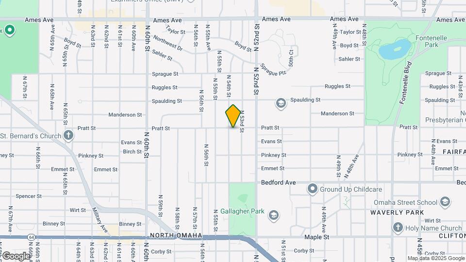 5321 Pratt St Map and Location Details