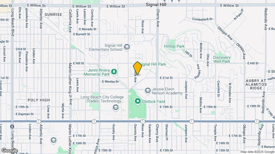2110 Gaviota Ave Map and Location Details