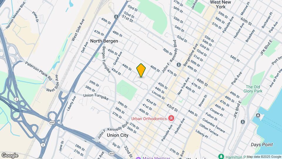 1204 43rd St Map and Location Details