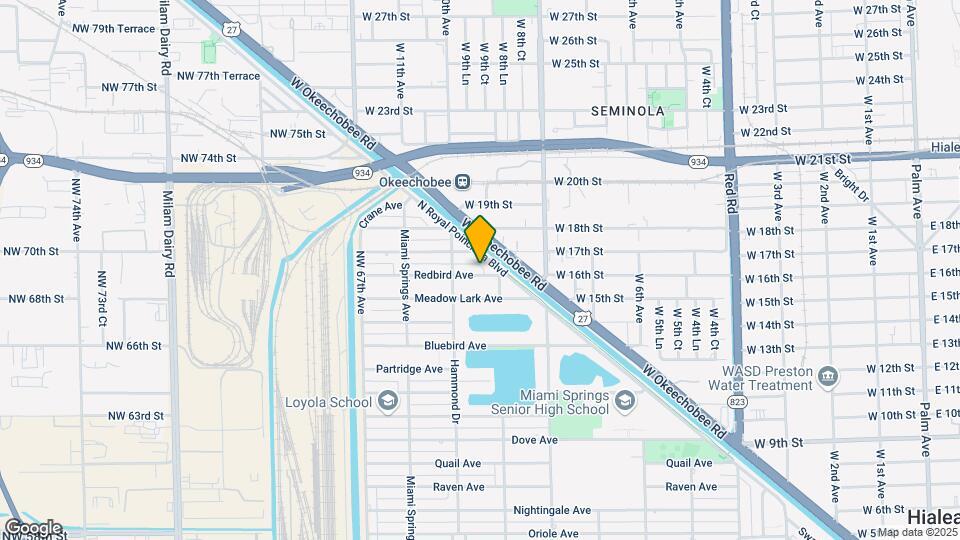 1031 Redbird Ave Map and Location Details