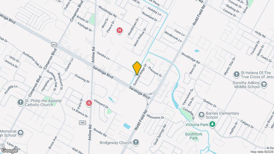 2805 Summer Ridge Dr Map and Location Details