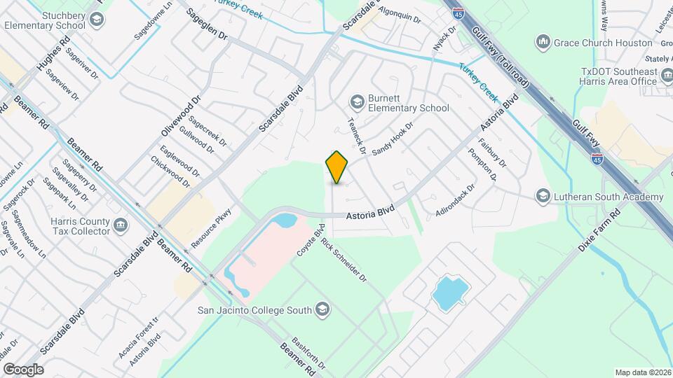 11915 Binghamton Dr Map and Location Details