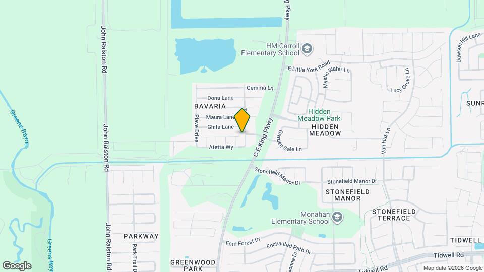 9731 Tura Dr Map and Location Details