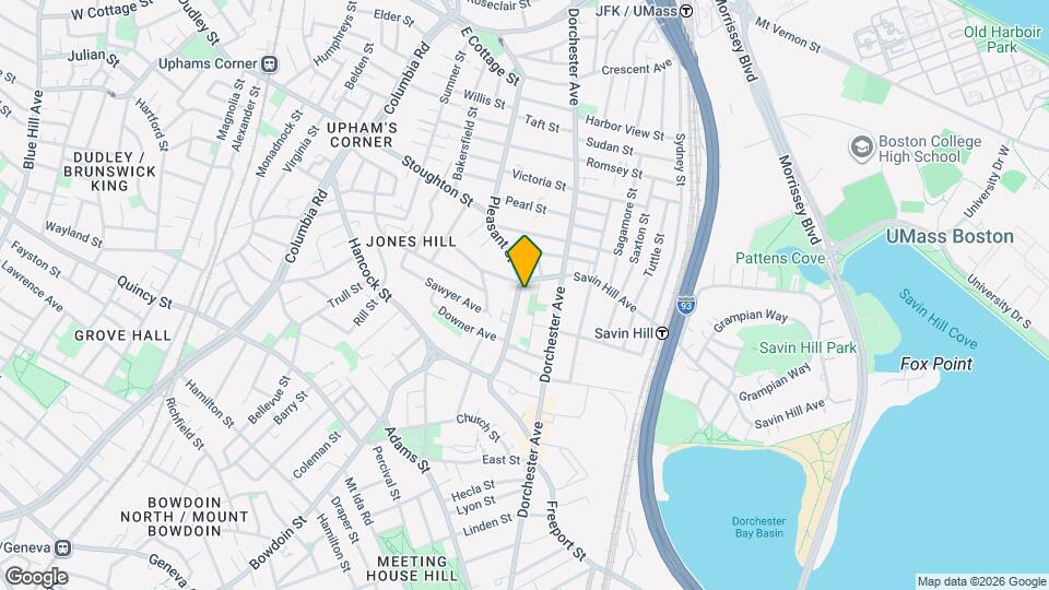 94 Pleasant St, Unit 1 Mapa y Detalles de la Ubicación