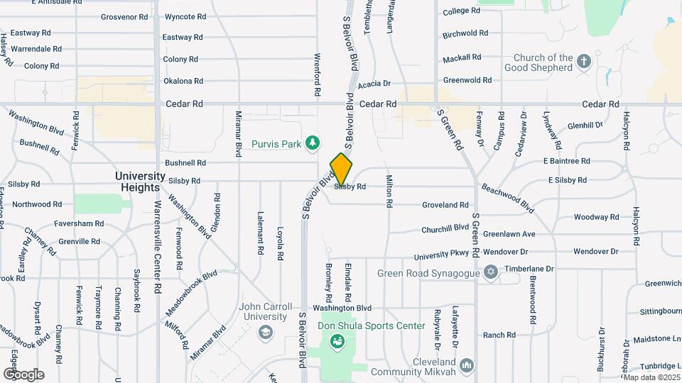 4302 Silsby Rd Mapa y Detalles de la Ubicación