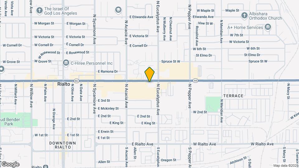 643 E Foothill Blvd Map and Location Details
