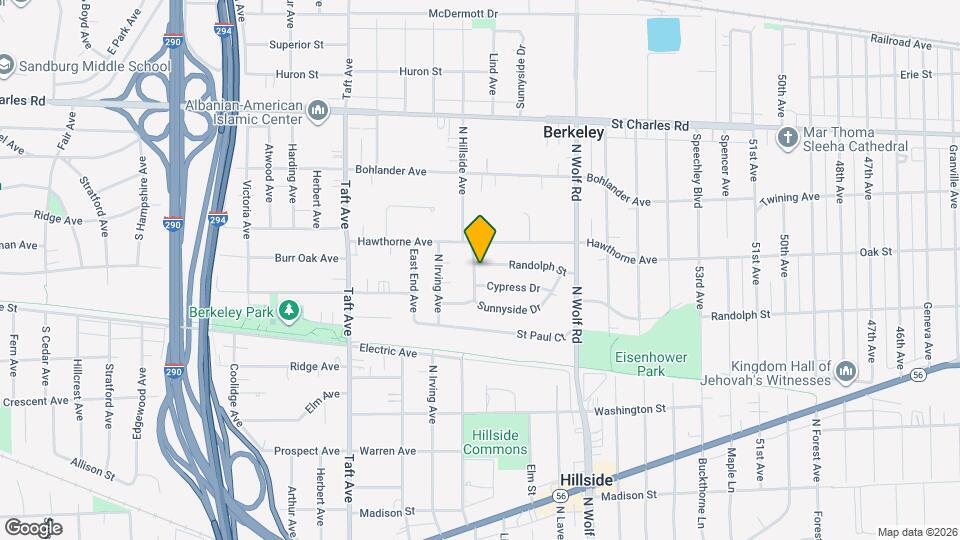 4938 W Randolph St Map and Location Details