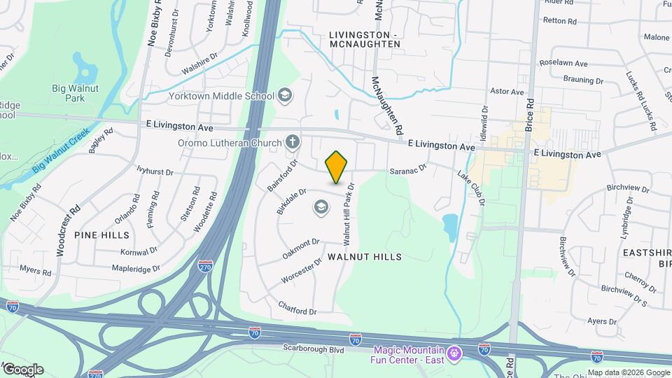 1889 Birkdale Dr Map and Location Details