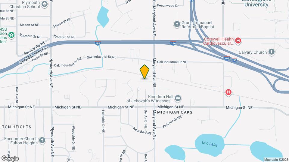 587 Maryland Ave NE Map and Location Details