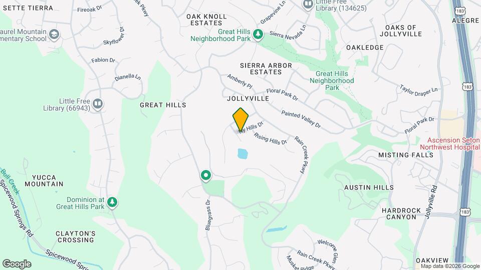 6007 Ivy Hills Dr Map and Location Details