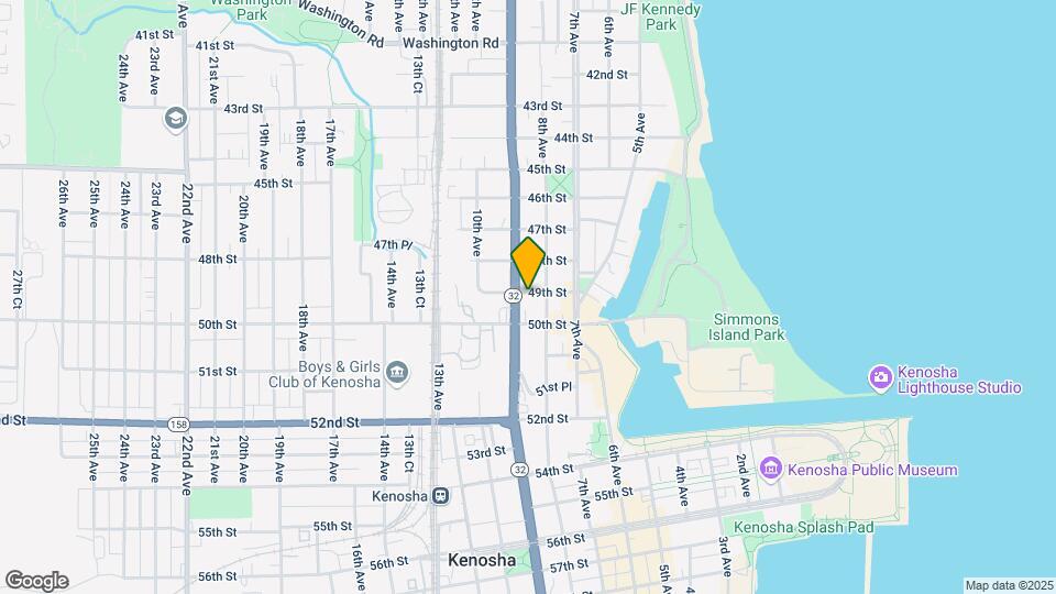 819 49th St Map and Location Details