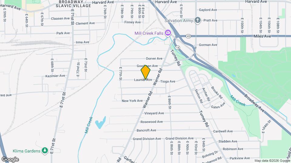 8106 Laumar Ave Map and Location Details