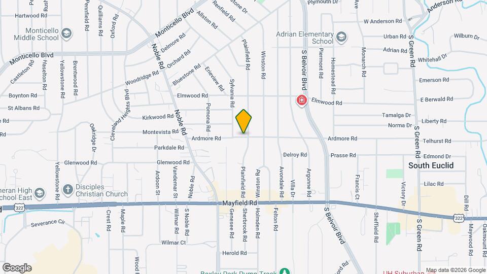 4058 Ardmore Rd Map and Location Details