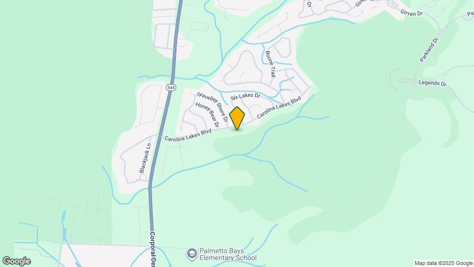 156 Carolina Lakes Blvd Map and Location Details