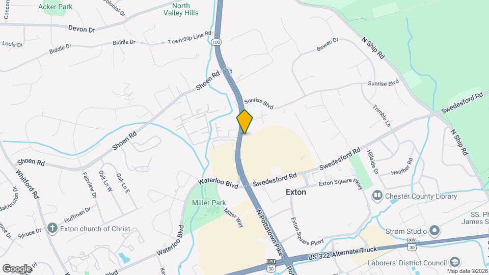 The Flats on 100 Map and Location Details