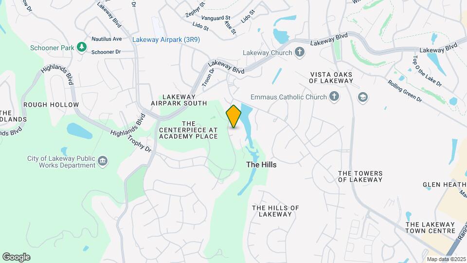 1 Crystal Springs Ct Map and Location Details