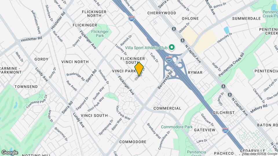 1243 Cardona Way Map and Location Details